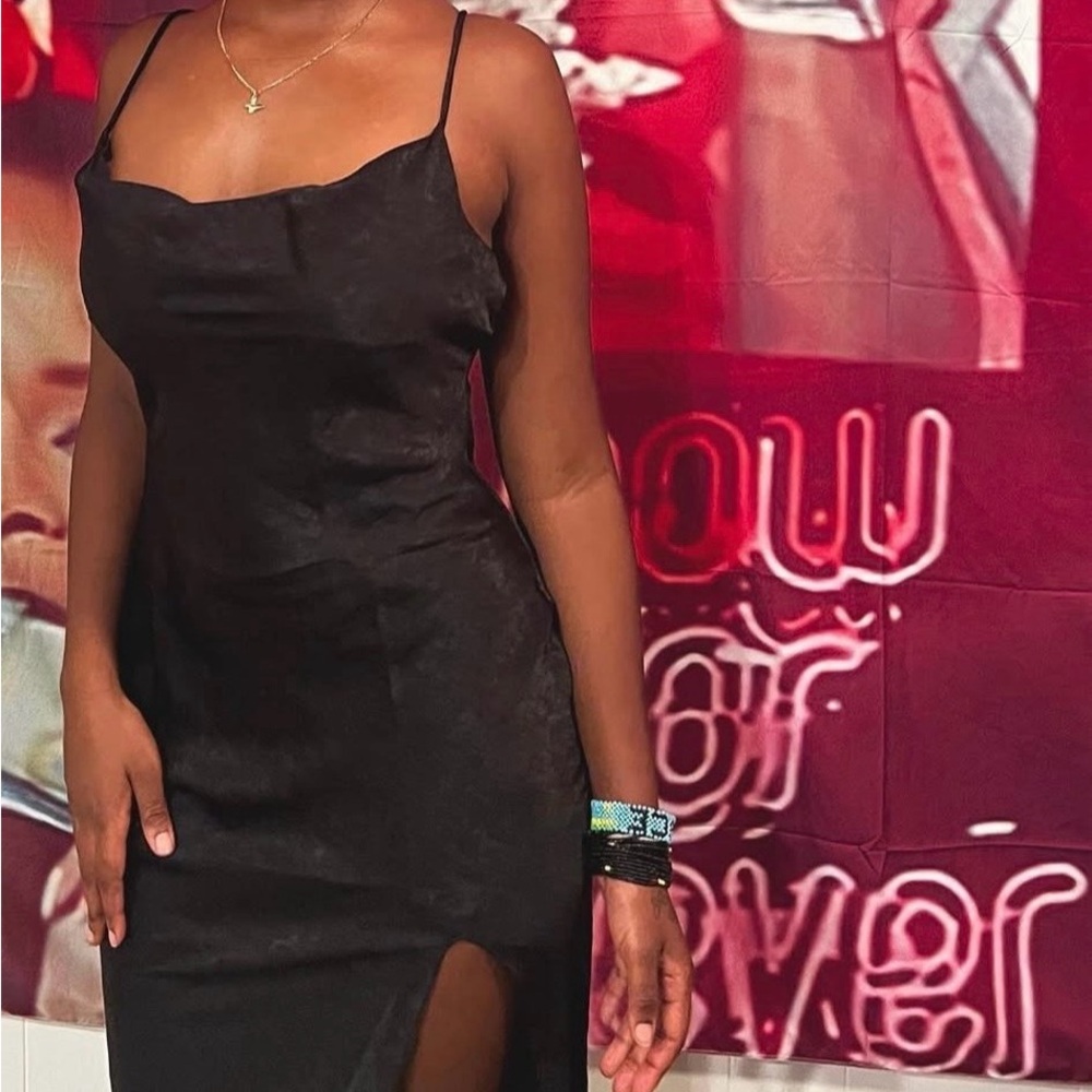 Elegant Black Women's Dress